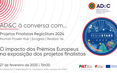 “O impacto dos Prémios Europeus na exposição dos projetos finalistas”