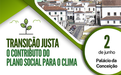 Apresentação do Plano Social para o Clima em sessão pública nos Açores