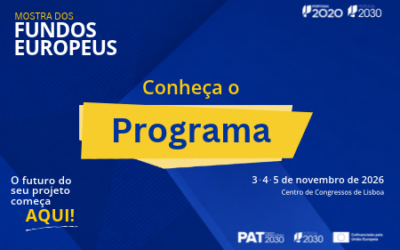 Já conhece o Programa da Mostra dos Fundos Europeus 2026?