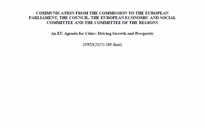 Agenda da UE para as Cidades