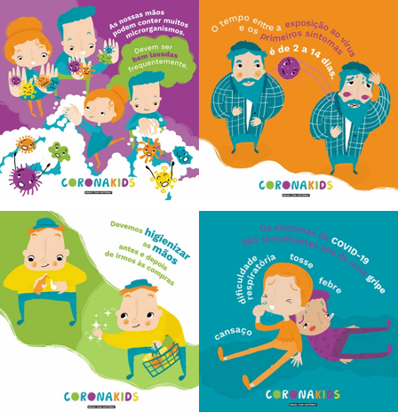 Imagem 4 Cartazes CoronaKids