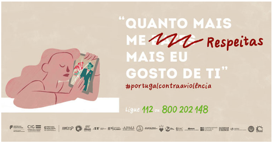 Imagem Campanha sobre a Violência contra as Mulheres