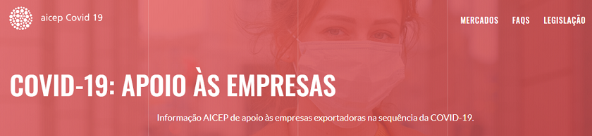 Imagem COVID-19 - Apoio às empresas AICEP