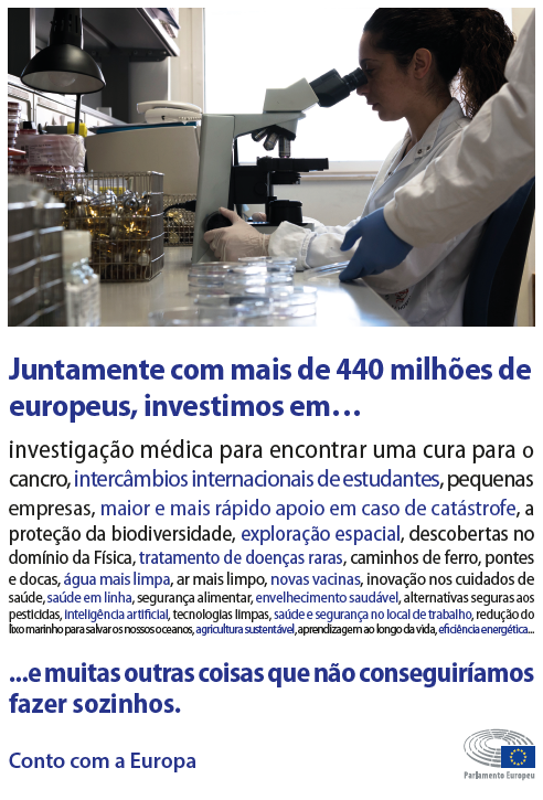 Imagem Cartaz - Eu conto com a Europa