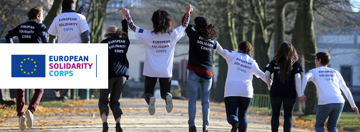 Imagem CE - Corpo Europeu de Solidariedade