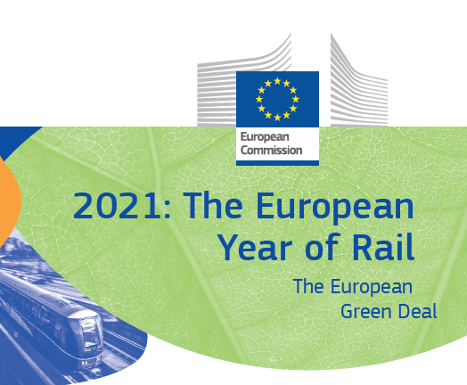 Imagem CE - Ficha Informativa - 2021 Ano Europeu do Transporte Ferroviário