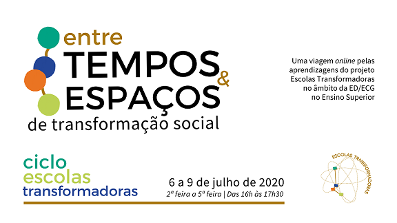 Imagem Ciclo Escolas Transformadoras - julho 2020