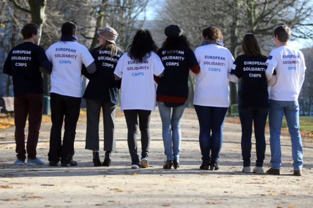 Imagem Corpo Europeu de Solidariedade - Grupo