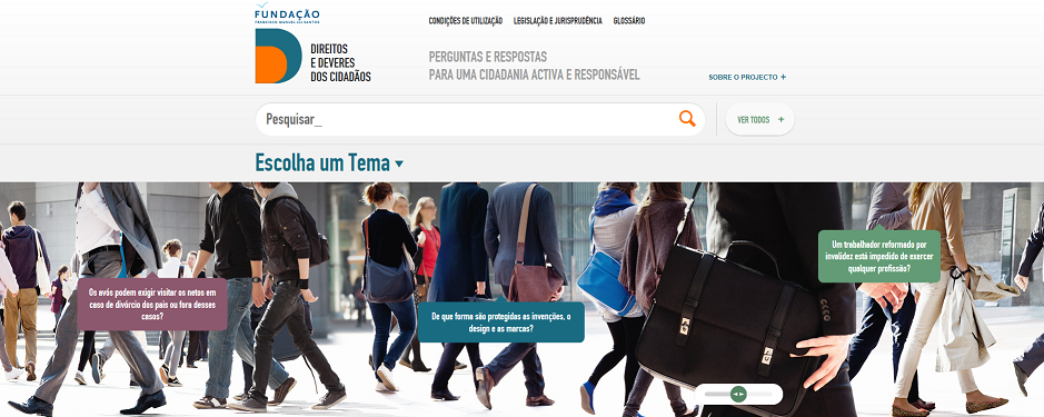 Imagem Portal Direitos e Deveres dos Cidadãos