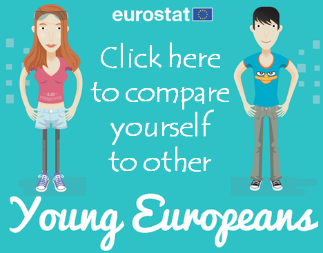 Imagem Eurostat - Comparar Jovens Europeus