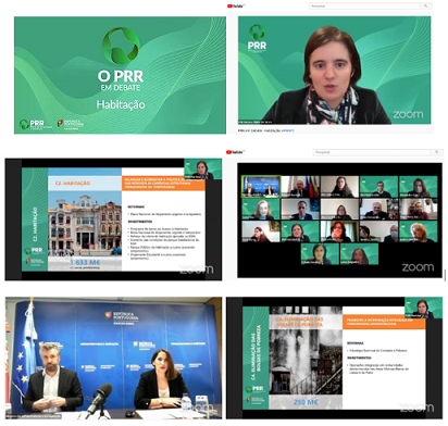 Imagem Mix Fotografias PRR em Debate - Habitação