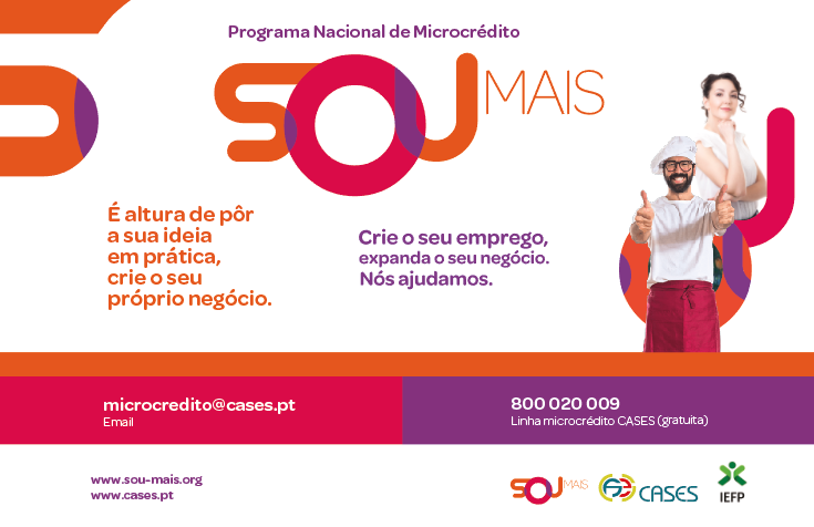 Imagem SOU MAIS - Programa Nacional de Microdrédito