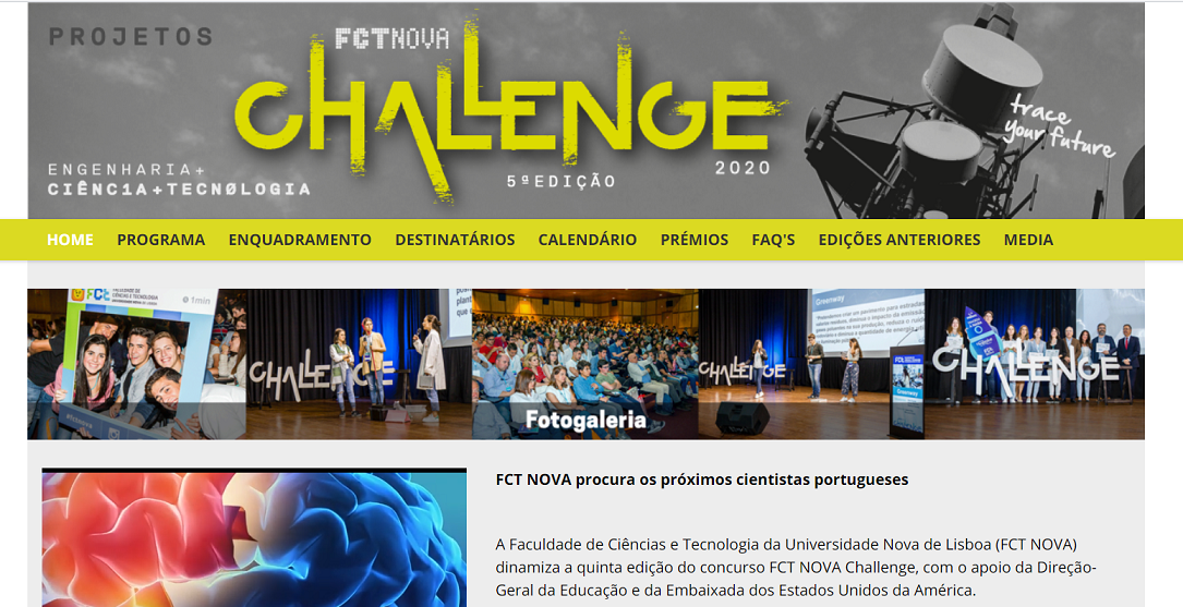 Imagem FCT Nova Challenge 2020