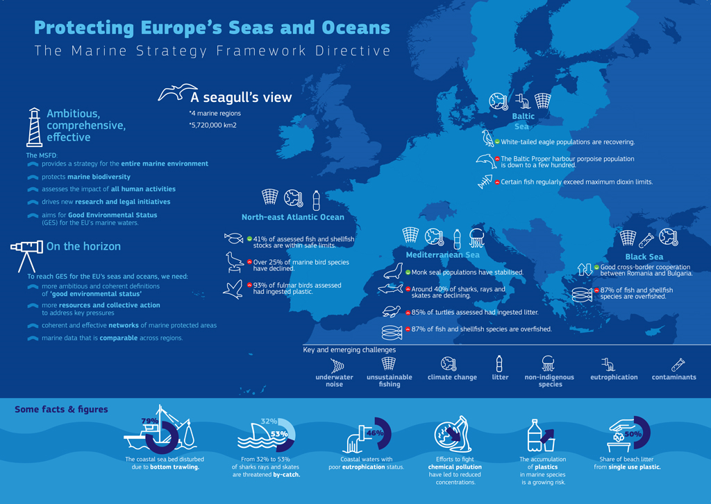 Infografia CE - Mares e Oceanos