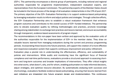 Opinion on post-2027 ESF+. Evaluation arrangements