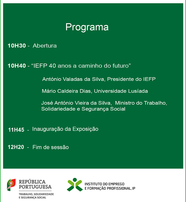 Imagem Programa IEFP - 24 de setembro 2019