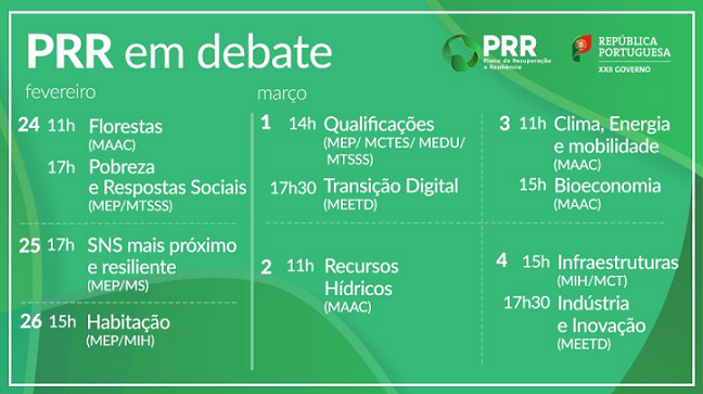 Imagem Calendarização PRR em Debate