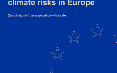 Regional economic climate risks in Europe