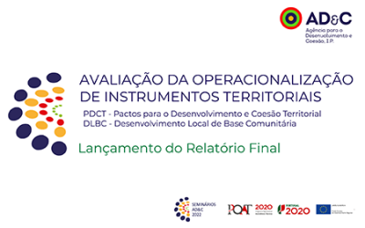 Seminário AD&C sobre Avaliação de Instrumentos Territoriais